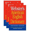 Merriam-Webster Websters American English Dictionary, Expanded Edition, PK3 9781596951549